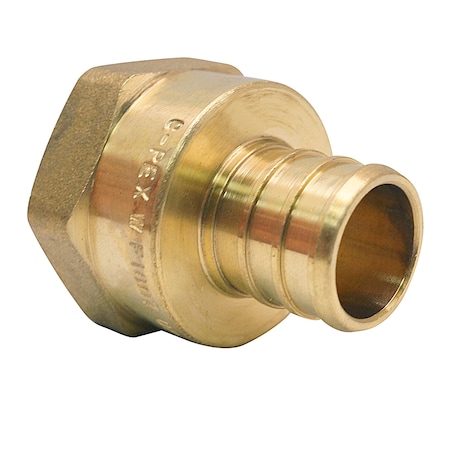 Apollo 1 in. Brass PEX Barb x 1 in. Female Pipe Thread Adapter APXFA11